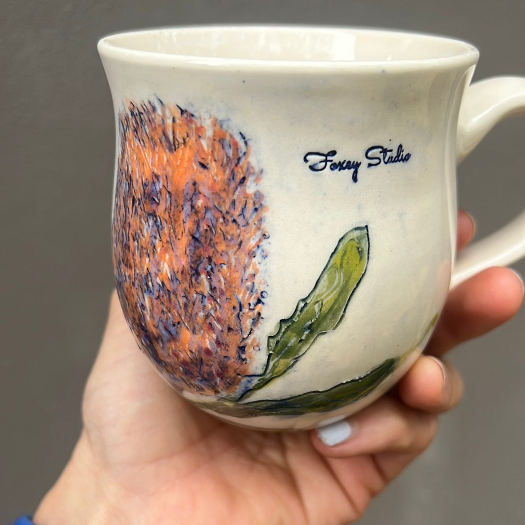 Banksia handmade cup