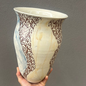 Love yourself Handmade large Vase
